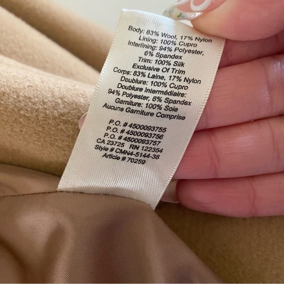 Aritzia Wilfred Symphony Wool Coat - Picture 6 of 11